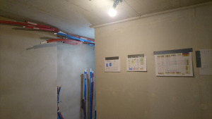 2019_06_30 Heizungsraum für Montage vorbereitet