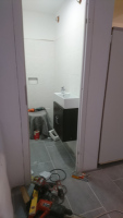 2019_08_14 Atelier 2  Eingangsbereich gestrichen, WC montiert
