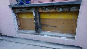 2019_09_13 Neues Terrassenfenster OG1 Mauerdurchbruch